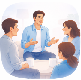 Manejo de Conversaciones Grupales